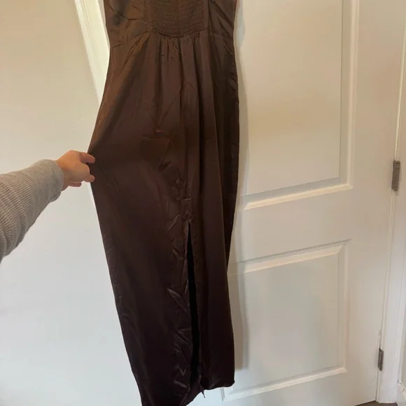 Reformation Frankie Silk Dress - Picture 10 of 12